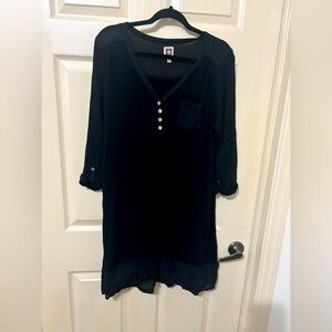 WOMENS BLACK CASUAL DRESS